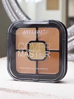 Outlet Matująca i wodoodporna Paletka konturująca 5 korektorów w odcieniu nude 01 Twarz