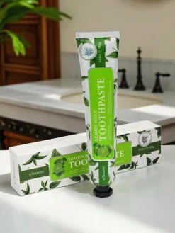 Best Mircutee Pasta do zębów Lemon Mint Higiena I Zdrowie