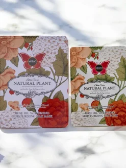 Best Natural Plant- Zestaw serum z ceramidami i maska z różą Twarz