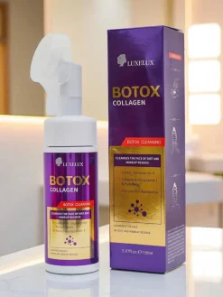 Best Oczyszczająca nawilżająca pianka do twarzy z kolagenem ze szczoteczką Twarz