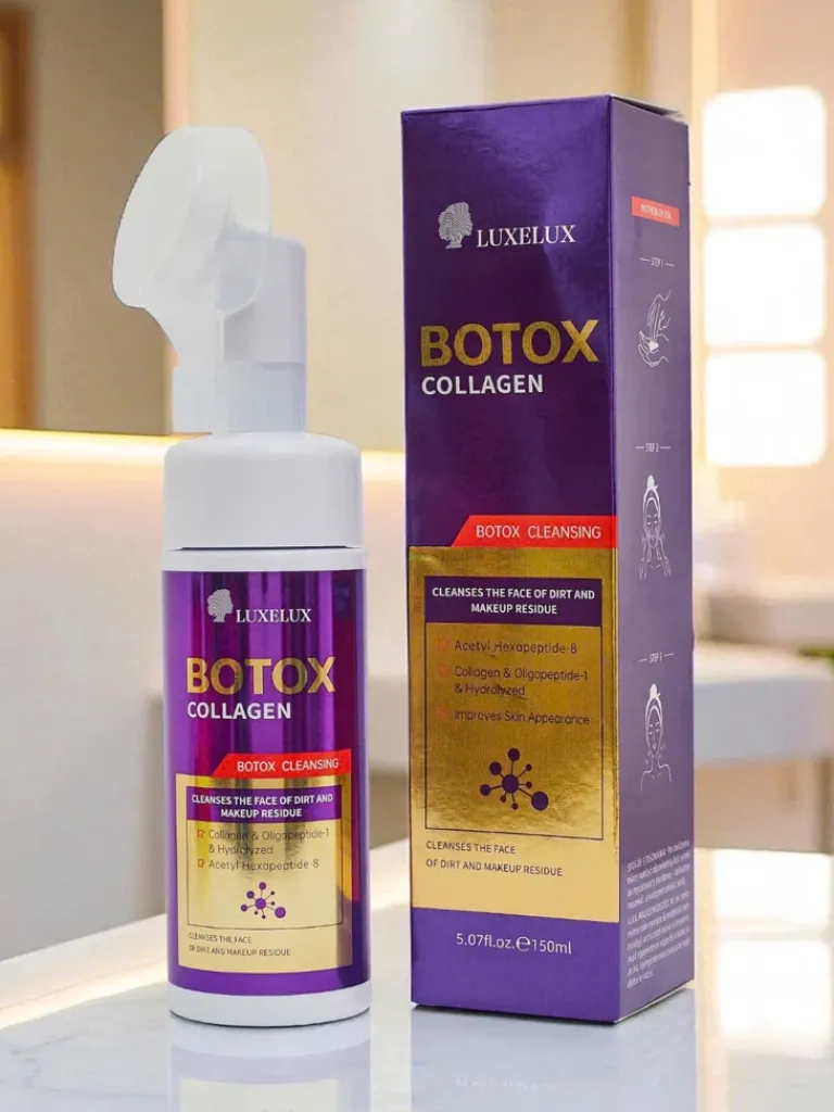 Best Oczyszczająca nawilżająca pianka do twarzy z kolagenem ze szczoteczką Twarz