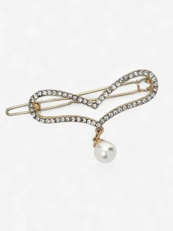 Sale Ozdobna broszka damska serduszko Azzurra Perla Damskie Biżuteria