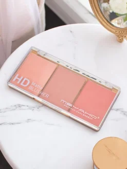 Outlet Paletka 3 odcieni matowego różu do policzków kolor Terracotta Rose Twarz