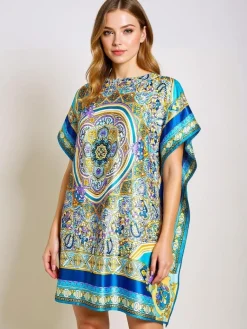 Online Pareo Afrodyta – kolorowe pareo do kolan inspirowane Italią Narzutka Plażowa|Bluzki / Koszule / Koszulki