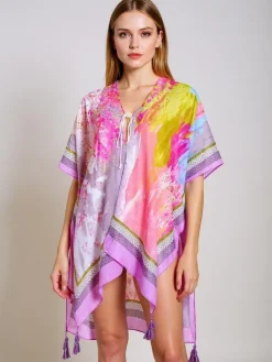 Discount Pareo Anthea – kolorowe sukienka plażowa do kolan, uniwersalna Narzutka Plażowa|Bluzki / Koszule / Koszulki