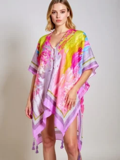 Discount Pareo Anthea – kolorowe sukienka plażowa do kolan, uniwersalna Narzutka Plażowa|Bluzki / Koszule / Koszulki
