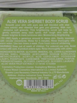 Outlet Peeling do ciała z aloesem 350ml Ciało