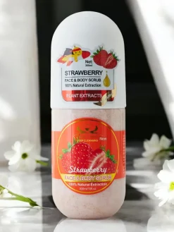 Discount Peeling do twarzy i ciała Truskawkowy 300ml Ciało