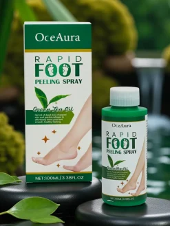 Best Peeling w sprayu do stóp z Olejkiem z zielonej herbaty Ciało