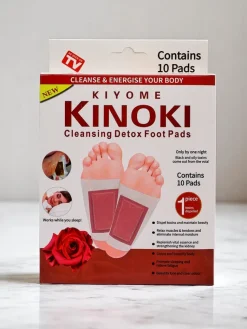 Discount Plastry oczyszczające na stopy DETOX KINOKI 10 szt Róża Higiena I Zdrowie