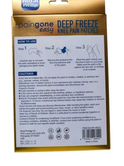 Plastry przeciwbólowe mrożące na kolana (6 szt.) Higiena I Zdrowie