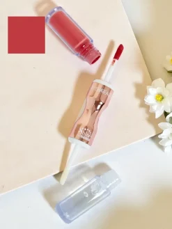 New Pomadka do ust i bezbarwny błyszczyk 2w1 Classic Rosewood Usta