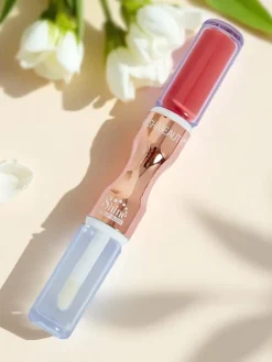 New Pomadka do ust i bezbarwny błyszczyk 2w1 Classic Rosewood Usta