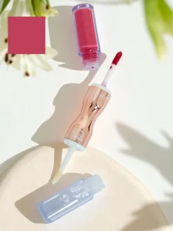 Online Pomadka do ust i bezbarwny błyszczyk 2w1 Ruby New Usta