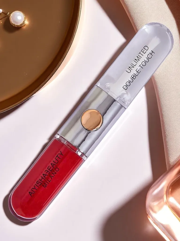 Best Pomadka do ust i bezbarwny błyszczyk 2w1 Lady Bug Usta