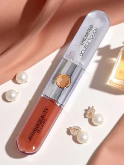 New Pomadka do ust i bezbarwny błyszczyk 2w1 Soft Blush Usta