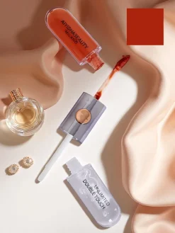 New Pomadka do ust i bezbarwny błyszczyk 2w1 Carrot Gold Usta