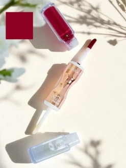 Best Pomadka do ust i bezbarwny błyszczyk 2w1 Ruby Woo Usta