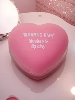 Best Pomadka do ust i róż 2w1 w słoiczku w kształcie serduszka Rose Usta