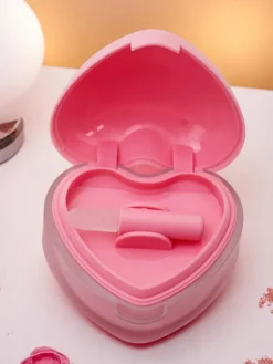 Best Pomadka do ust i róż 2w1 w słoiczku w kształcie serduszka Rose Usta