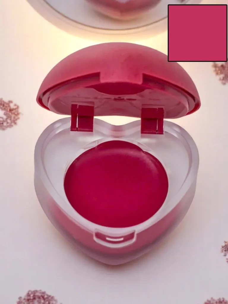 Online Pomadka do ust i róż 2w1 w słoiczku w kształcie serduszka RoseWood Usta