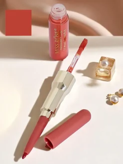 Sale Pomadka do ust w płynie i konturówka 2w1 Strawberry Mousse Usta