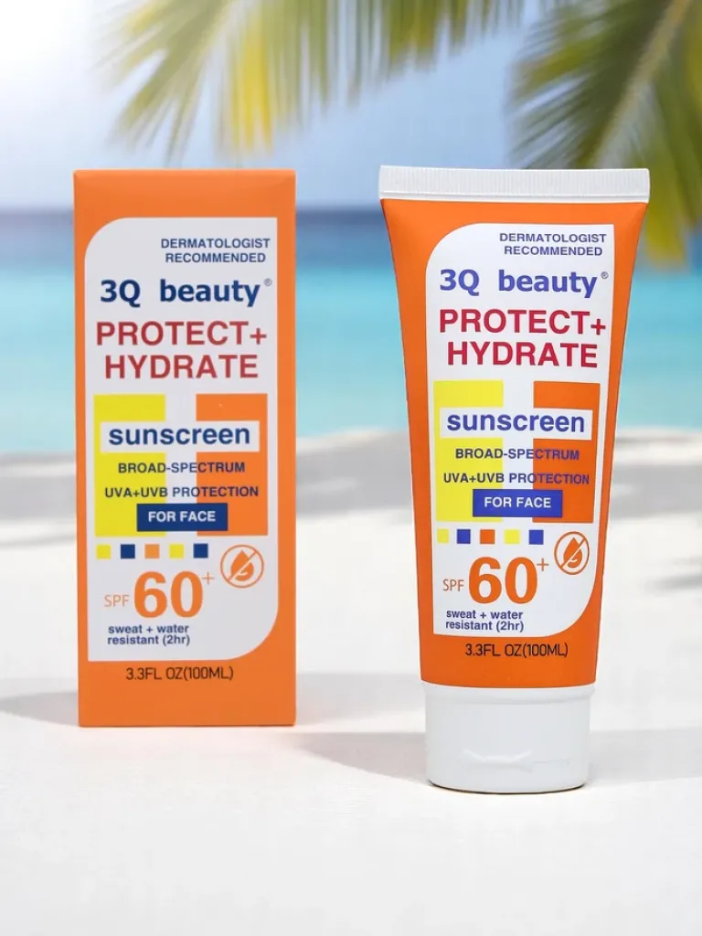 Clearance 3Q Beauty Krem przeciwsłoneczny do twarzy wodoodporny 60 SPF Ciało