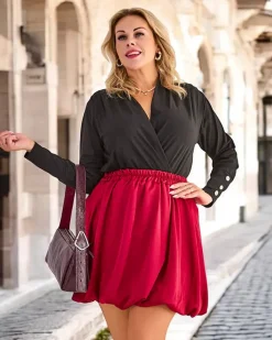 Hot Krótka spódnica damska PLUS SIZE Spódnice|Plus Size