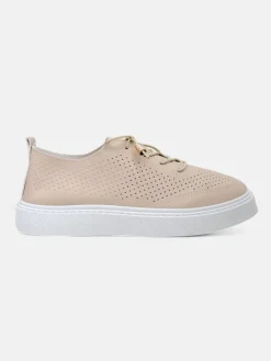 New Ażurowe damskie sportowe półbuty sznurowane Vaned Damskie Półbuty|Sportowe