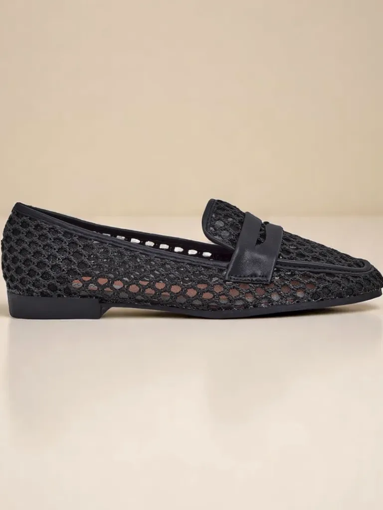 Online Ażurowe damskie mokasyny Azuros Mokasyny Na Płaskiej Podeszwie