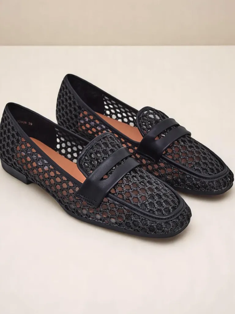 Online Ażurowe damskie mokasyny Azuros Mokasyny Na Płaskiej Podeszwie