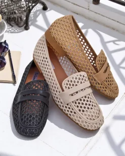 Online Ażurowe damskie mokasyny Azuros Mokasyny Na Płaskiej Podeszwie