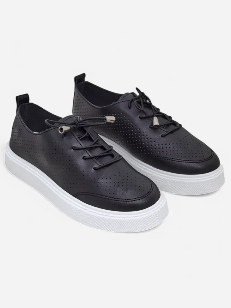 New Ażurowe damskie sportowe półbuty sznurowane Vaned Damskie Półbuty|Sportowe