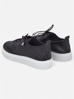 New Ażurowe damskie sportowe półbuty sznurowane Vaned Damskie Półbuty|Sportowe