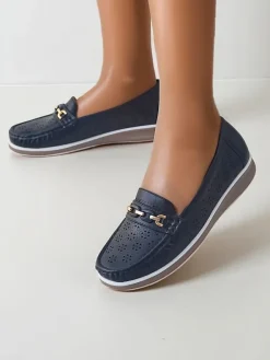 Clearance Ażurowe damskie mokasyny Cerro Mokasyny Na Płaskiej Podeszwie