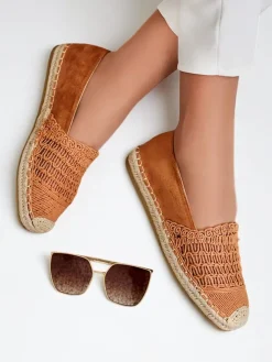 Ażurowe damskie espadryle Cetillad Espadryle Płaskie