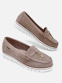 Best Ażurowe damskie mokasyny Elissas Mokasyny Na Płaskiej Podeszwie