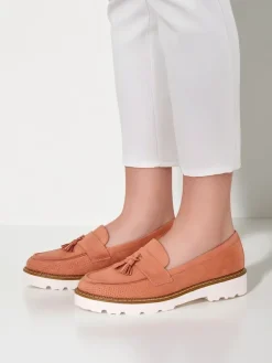 Discount Ażurowe damskie mokasyny Esiobb Mokasyny Na Płaskiej Podeszwie