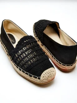 Outlet Ażurowe damskie espadryle Cetillad Espadryle Płaskie