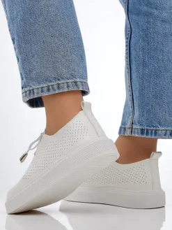 Online Ażurowe damskie sportowe półbuty sznurowane Vaned Damskie Półbuty|Sportowe