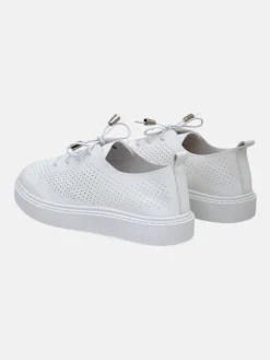 Online Ażurowe damskie sportowe półbuty sznurowane Vaned Damskie Półbuty|Sportowe