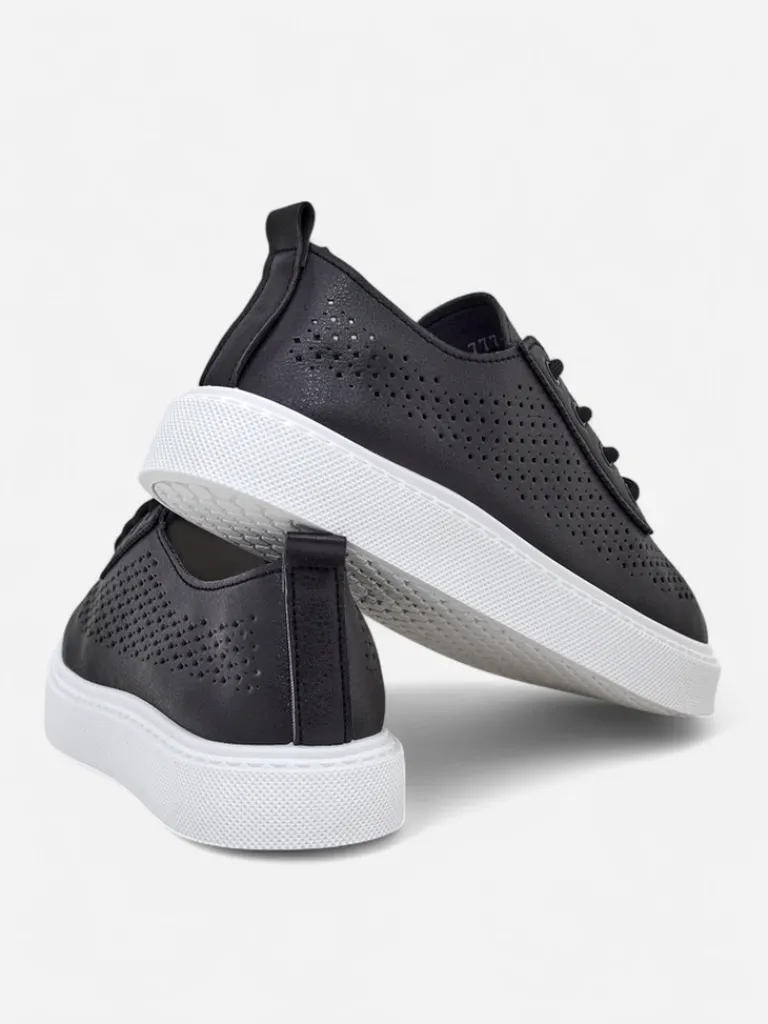 New Ażurowe damskie sportowe półbuty sznurowane Adette Damskie Półbuty|Sportowe