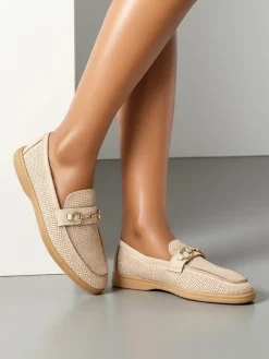 Best Ażurowe mokasyny damskie Siezines Półbuty
