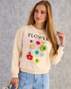 Best Bawełniana cienka bluza damska z printem Bluzy