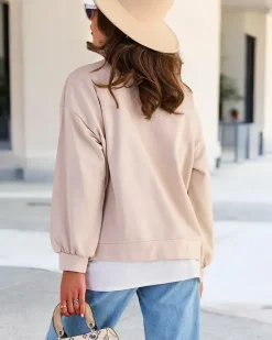 Best Bawełniana cienka bluza damska Bluzy