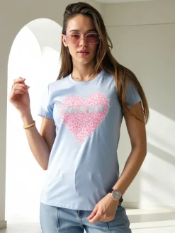 Best Bawełniana damska bluzka Bluzki / Koszule / Koszulki