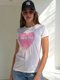 Bawełniana damska bluzka Bluzki / Koszule / Koszulki