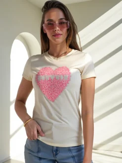 Online Bawełniana damska bluzka Bluzki / Koszule / Koszulki