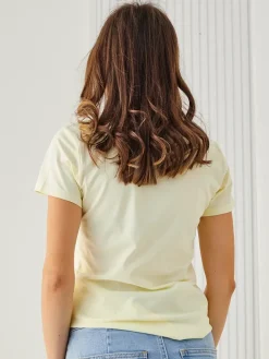 Outlet Bawełniana damska bluzka Bluzki / Koszule / Koszulki