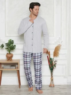 bawełniana męska piżama Piżamy